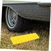 JECOMPRIS Heavy-Duty Yellow Curb Ramps for Cars and Motorcycles view 2