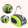 Linmeas-753 3-in-1 Pet Trolley Backpack with Wheels, Green-A view 4