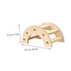 Kisangel Wooden Climbing Bridge for Small Pets view 4
