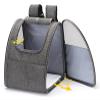Cat Carrier Backpack, Lightweight Pet Travel Backpack, 34 × 28 × 42 cm, Color G view 3