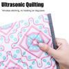 Mateju Washable Puppy Training Pad, Non-Slip, Absorbent, Reusable, Pink Clouds, 100 x 70 cm view 4