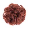 1-Piece Hair Bun Extension with Elastic Band, Synthetic Wavy Chignon Hairpiece for Women view 1