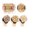 Messy Bun Comb Clip-In Ponytail Extensions for Women, Loose Curly Updo Hairpiece view 3