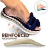 Women's Platform Slip-On Sandals with Wedge Heel, Bow-Knot Front, Open Toe and Non-Slip Thick Sole view 4