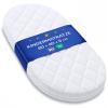 Totsy Baby Co-Sleeper Mattress, Oval, 40 x 80 cm, Breathable & Washable, OEKO-TEX view 1