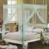 Bed Canopy Frame, Mosquito Net Holder, 4-Corner Stainless Steel Spiral Bed Posts, 22 mm view 4