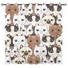 YUANZU Cat Blackout Curtains for Kids’ Room, 2 Panels, 54 x 52 in view 1