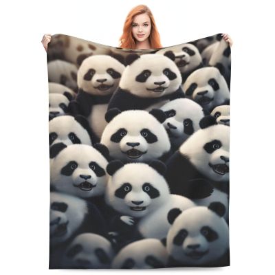 Cute Baby Panda Blanket, Gifts for Panda Lovers, Adult Girls