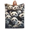 Cute Baby Panda Blanket, Gifts for Panda Lovers, Adult Girls view 1
