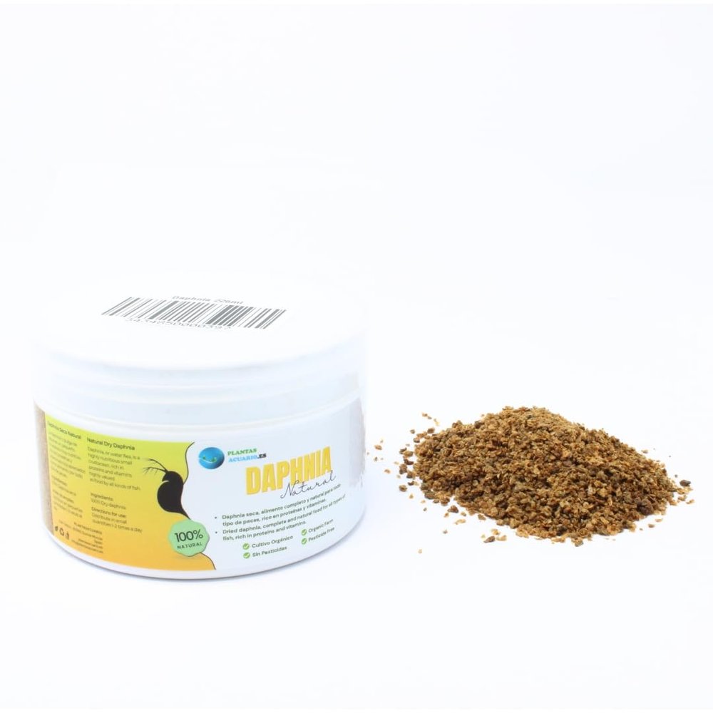 Dried Daphnia Natural Aquarium Food, 225 ml