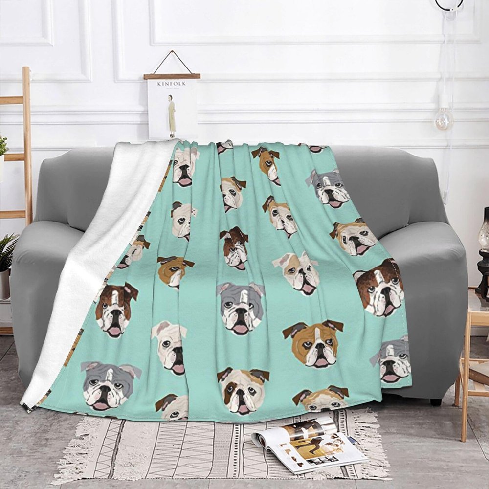 CHANGLEI Super-Soft Flannel Fleece Blanket with Personalized Print