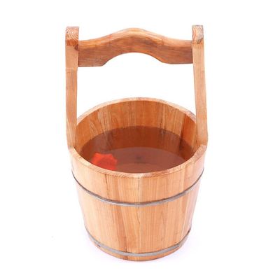 UYDJAKX Wooden Barrel Foot Bath Tub for Soaking Feet, Foot Bath Bucket, Foot Basin for Adults, Wooden Pedicure Bucket, Foot Bath Whirlpool (Size: B) Present Your Vision Star of Light