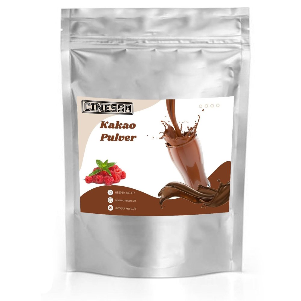 Cinesso Raspberry Cocoa Drinking Chocolate Powder, 10 kg
