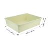 Toddmomy Open Cat Litter Box with Scoop, Portable view 2