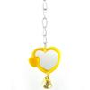 Generic Parrot Budgie Bird Mirror Heart Shape view 4