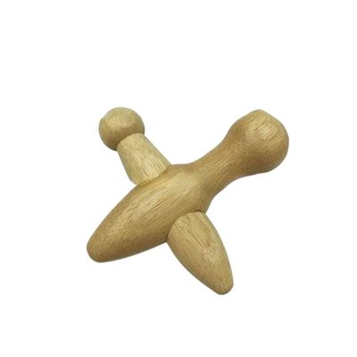 Small Octopus Solid Beech Wood Scalp Massage Comb, Meridian Scalp Massager, Tingler, Home Beauty Salon, Special Scalp Massage/240 (Color: Shiziguashaqi)