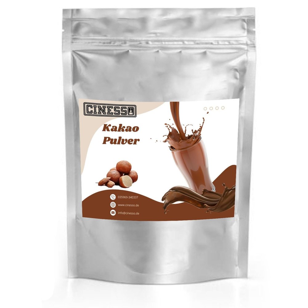 Cinesso Cocoa Drinking Chocolate Powder, Marzipan Flavor, 200 g
