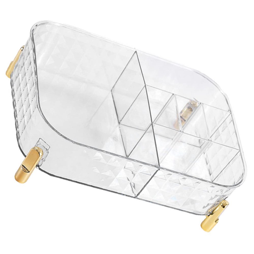 HAKIDZEL Transparent ABS and PET Makeup Organizer