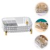 HAKIDZEL Transparent ABS and PET Makeup Organizer view 2