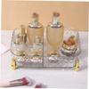 HAKIDZEL Transparent ABS and PET Makeup Organizer view 3