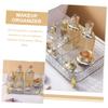 HAKIDZEL Transparent ABS and PET Makeup Organizer view 4