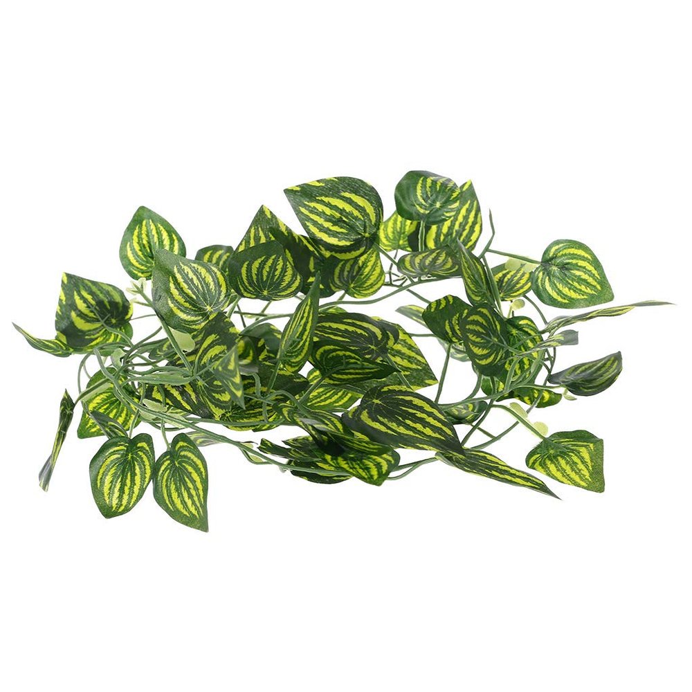 Hanging Jungle & Artificial Leaves for Reptiles
