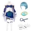MANMICOS US-Size Anime Miki Sayaka Cosplay Costume, Women's Skirt Party Outfit (Large) view 1