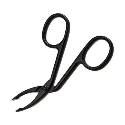 1/2 Curved Eyebrow Tweezers - Professional Eyebrow Scissors
