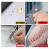 No-Drill Stainless Steel Cat Window Screen with Self-Adhesive Hook-and-Loop Tape, 150 x 150 cm view 4
