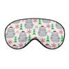 Santa Hippos Funny Sleep Eye Mask with Adjustable Strap view 1