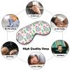 Santa Hippos Funny Sleep Eye Mask with Adjustable Strap view 4