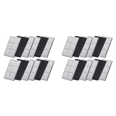 Beelooom 24-Pack Water Fountain Filters for Cats and Dogs