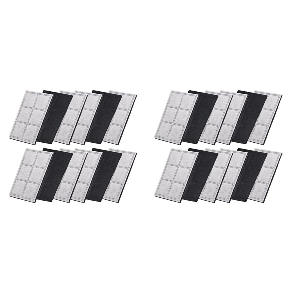 Beelooom 24-Pack Water Fountain Filters for Cats and Dogs