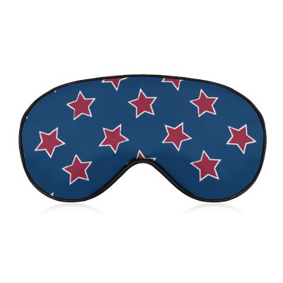American Flag Stars 01 Funny Sleep Mask with Adjustable Strap
