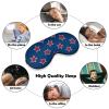 American Flag Stars 01 Funny Sleep Mask with Adjustable Strap view 4