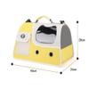 Pet Carrier Backpack for Cats and Dogs, Oxford Fabric, Color C, 46 × 26 × 28 cm view 2