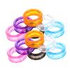 Healvian 12-Piece Silicone Scissor Finger Rings view 1