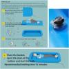 MAYFABD Inflatable Bed Bath Tub for Adults and Seniors with Water Bag view 2