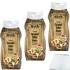 Nick Sweet Caramel Toffee Sauce 3-Pack (3 x 250 g Bottles) + usy Block view 1