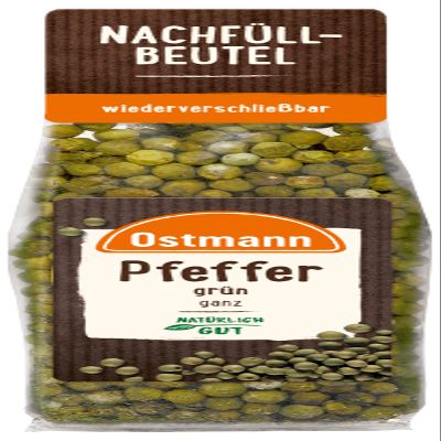 Ostmann Spices Whole Green Peppercorns, 40 g Bag