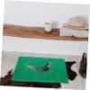 Reptile Mats for Household Use, 2 Pieces, Polyester, Green, Cuttable view 4
