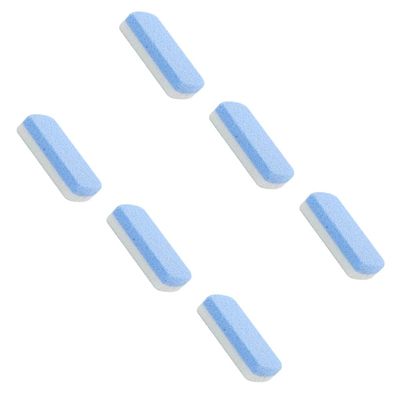 BEALIFE 6-Piece Set Non-Toxic, Odorless Foot Pumice Stones, Blue