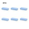 BEALIFE 6-Piece Set Non-Toxic, Odorless Foot Pumice Stones, Blue view 4