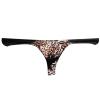 Gefomuofe Men's Leopard Print Underwear, Breathable Sports Boxer Briefs and Thong view 1