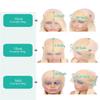 Lace Front Human Hair Wig for Women, Transparent Brazilian Straight Frontal Wig, 613, 13x6, 18-Inch, #150 Density view 2