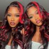 13x4 Lace-Front Wig, 24 Inches, Wavy Natural Human Hair, Glueless view 3