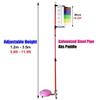XNYXLPP Wall-Mounted Vertical Jump Tester with Colored Wings view 2