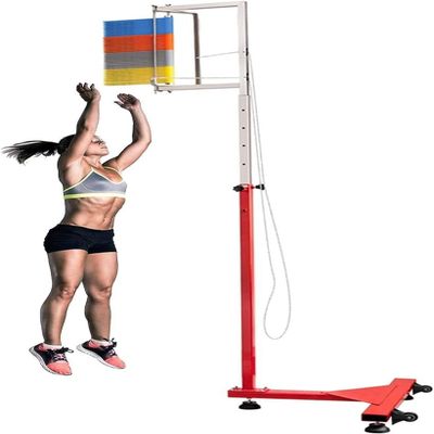 XNYXLPP 1.7–3.6 m Freestanding Vertical Jump Trainer with Wheels