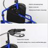 Three-Wheel Rollator with Seat and Bag view 3