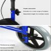 Three-Wheel Rollator with Seat and Bag view 4